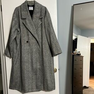 Old Navy Oversized Soft-Brushed Overcoat for Women